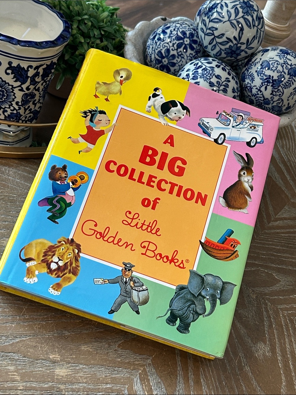 A Big Collection of Little Golden Books Storybook Library Vintage Inspired
